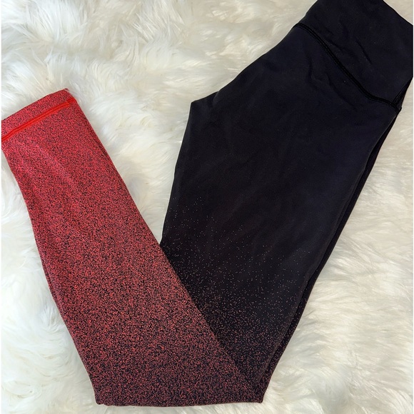 NWOT Lululemon Wunder Under Limited Edition Ombré Leggings - Picture 3 of 5